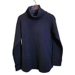 New Balance Heat Loft Waffle Quilted Tunic Size Small Black Athletic